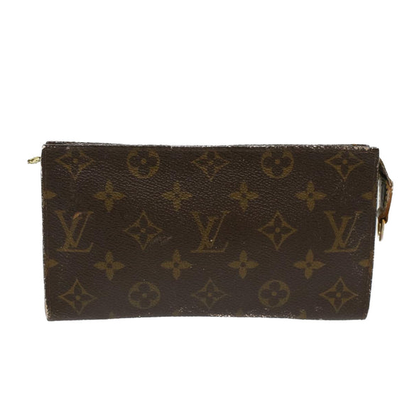LOUIS VUITTON Monogram Bucket GM Etui Zubehörtasche LV Auth 48560