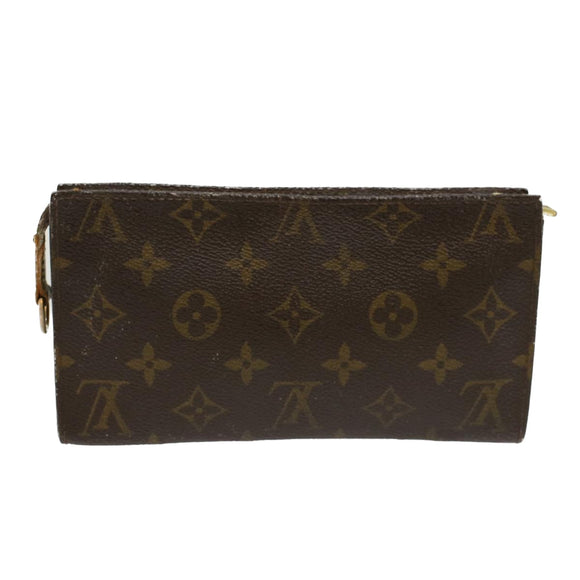 LOUIS VUITTON Monogram Bucket GM Etui Zubehörtasche LV Auth 48560