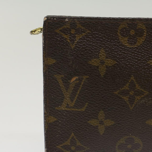 LOUIS VUITTON Monogram Bucket GM Etui Zubehörtasche LV Auth 48560