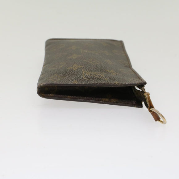 LOUIS VUITTON Monogram Bucket GM Etui Zubehörtasche LV Auth 48560