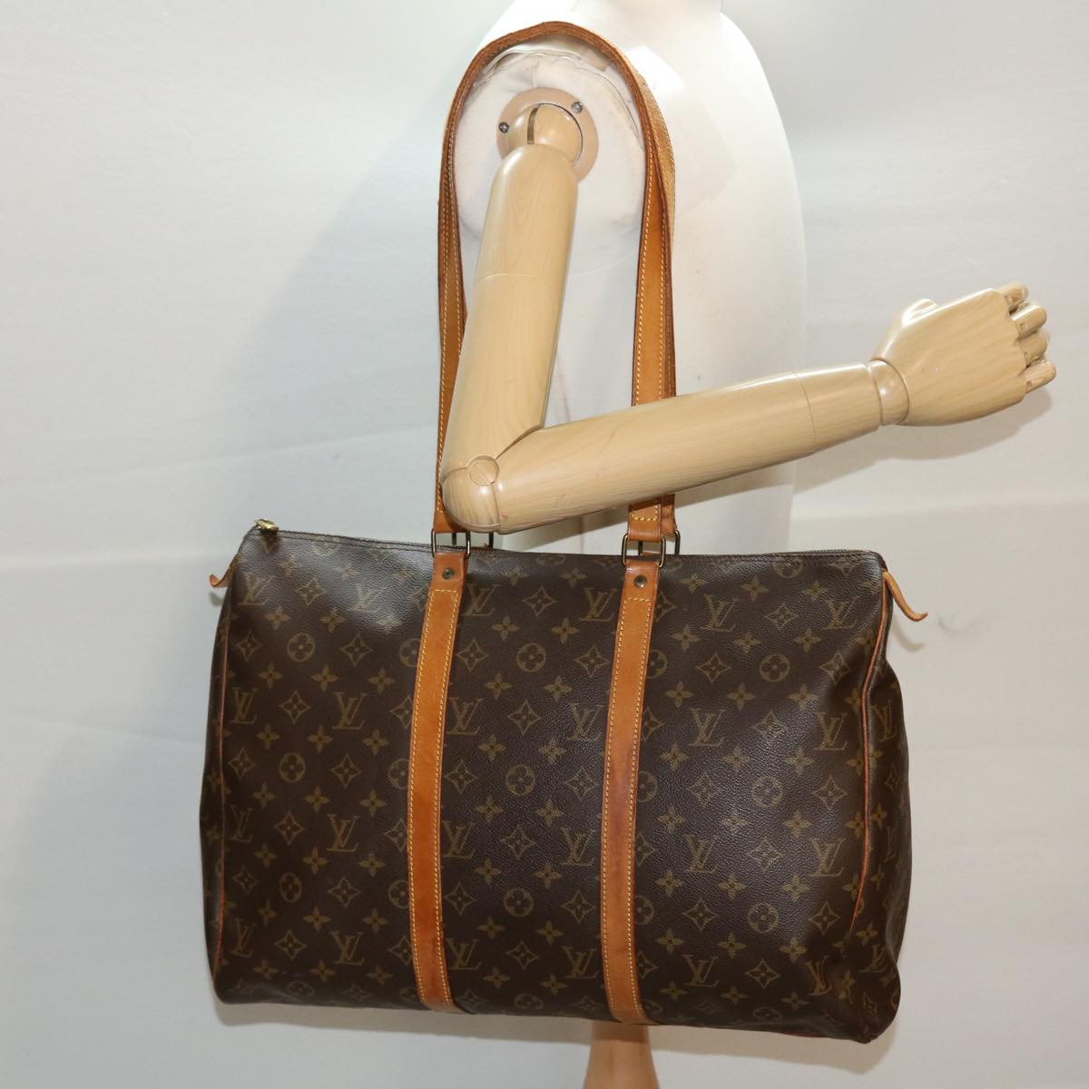 LOUIS VUITTON Monogram Flanerie 45 Shoulder Bag M51115 LV Auth 48564