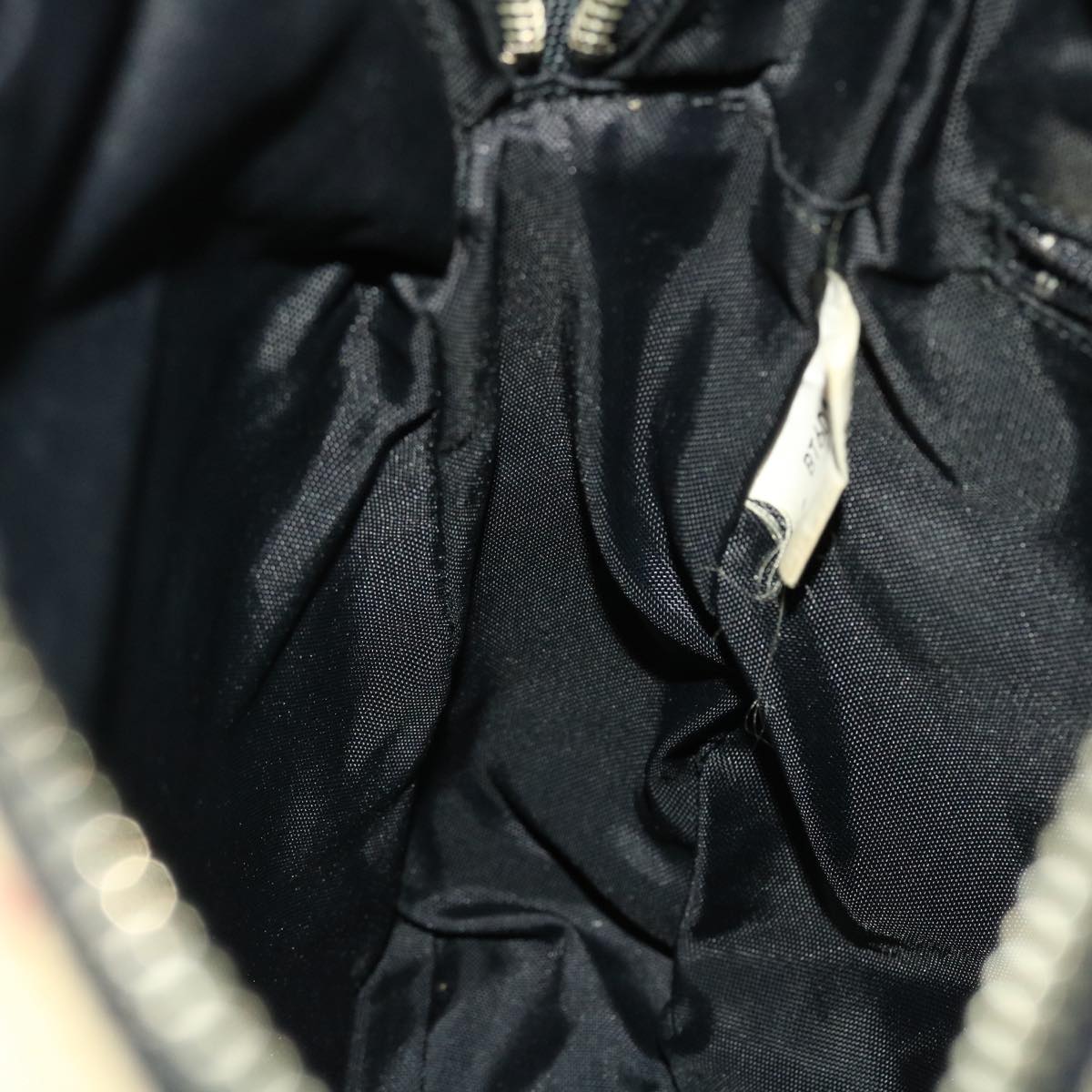 Burberrys Nova Check Blue Label Shoulder Bag Canvas Beige Black Auth 48608