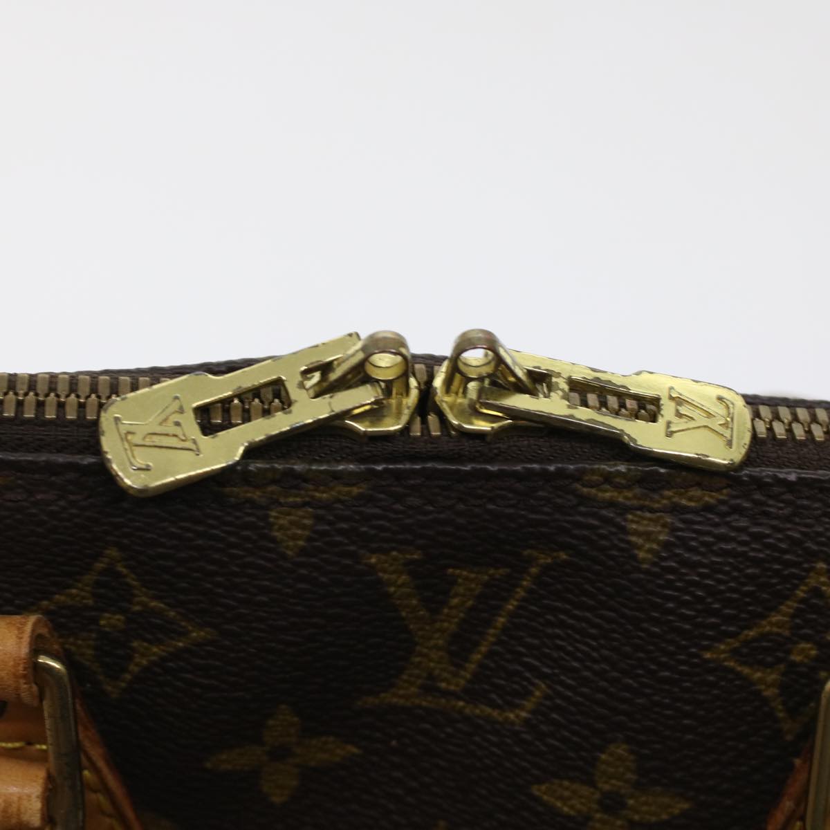 LOUIS VUITTON Monogram Alma Hand Bag M51130 LV Auth 48653