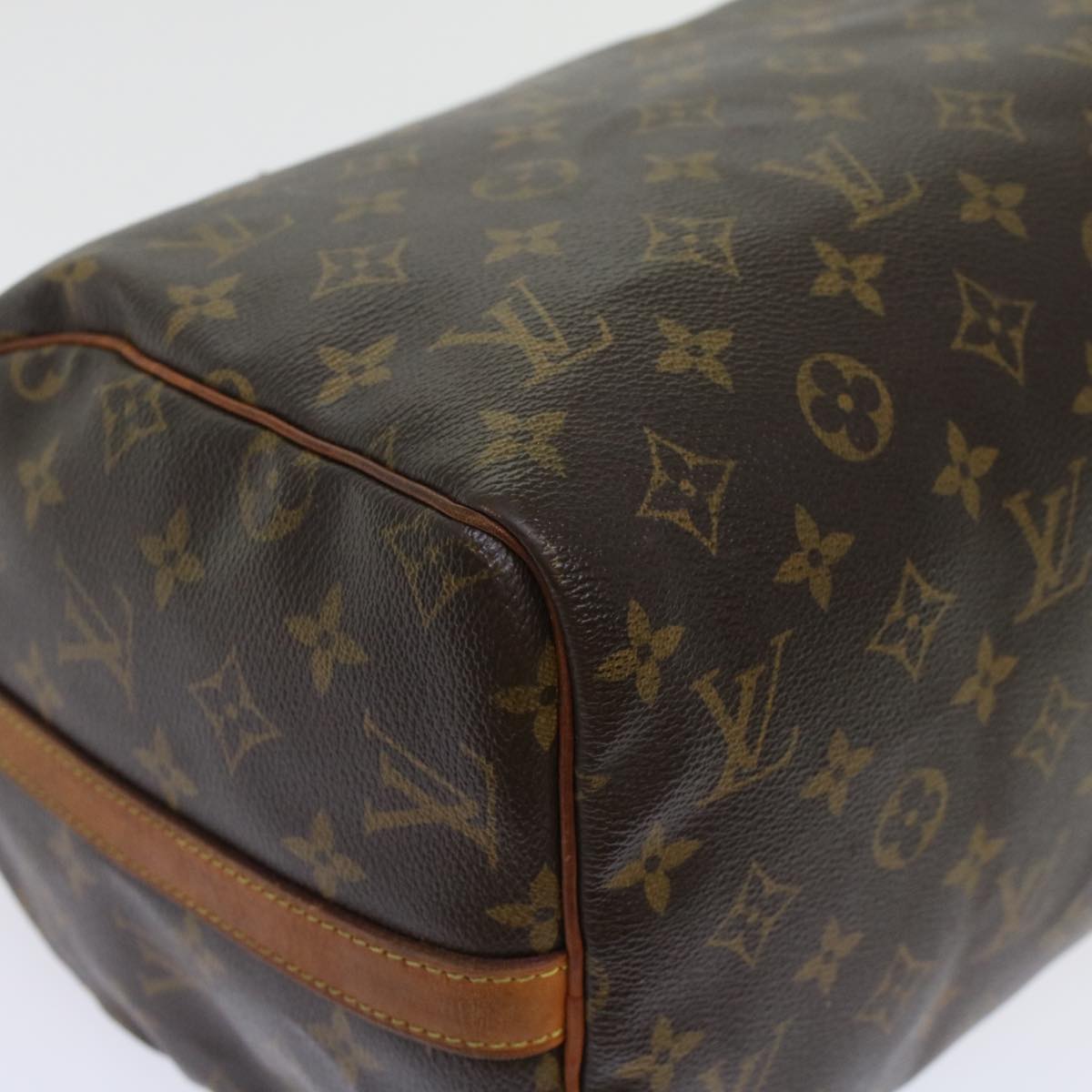 LOUIS VUITTON Monogram Speedy Bandouliere 30 Hand Bag M40391 LV Auth 48661