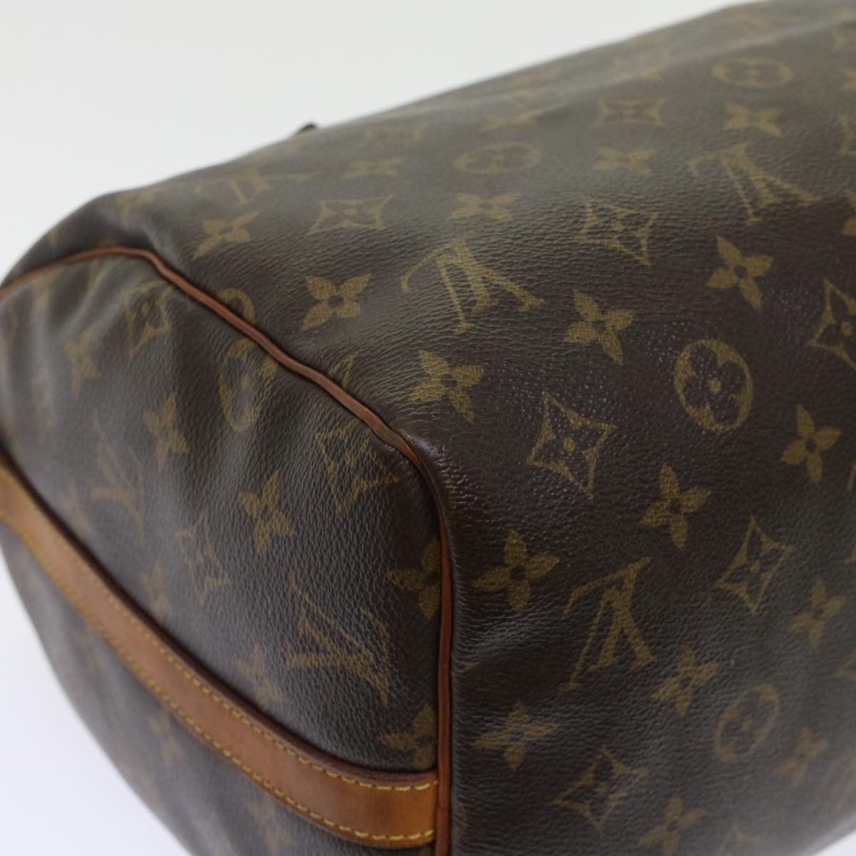 LOUIS VUITTON Monogram Speedy Bandouliere 30 Hand Bag M40391 LV Auth 48661