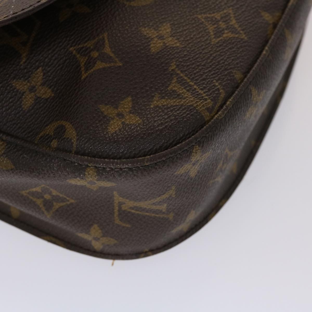 LOUIS VUITTON Monogram Saint Cloud GM Shoulder Bag M51242 LV Auth 48704