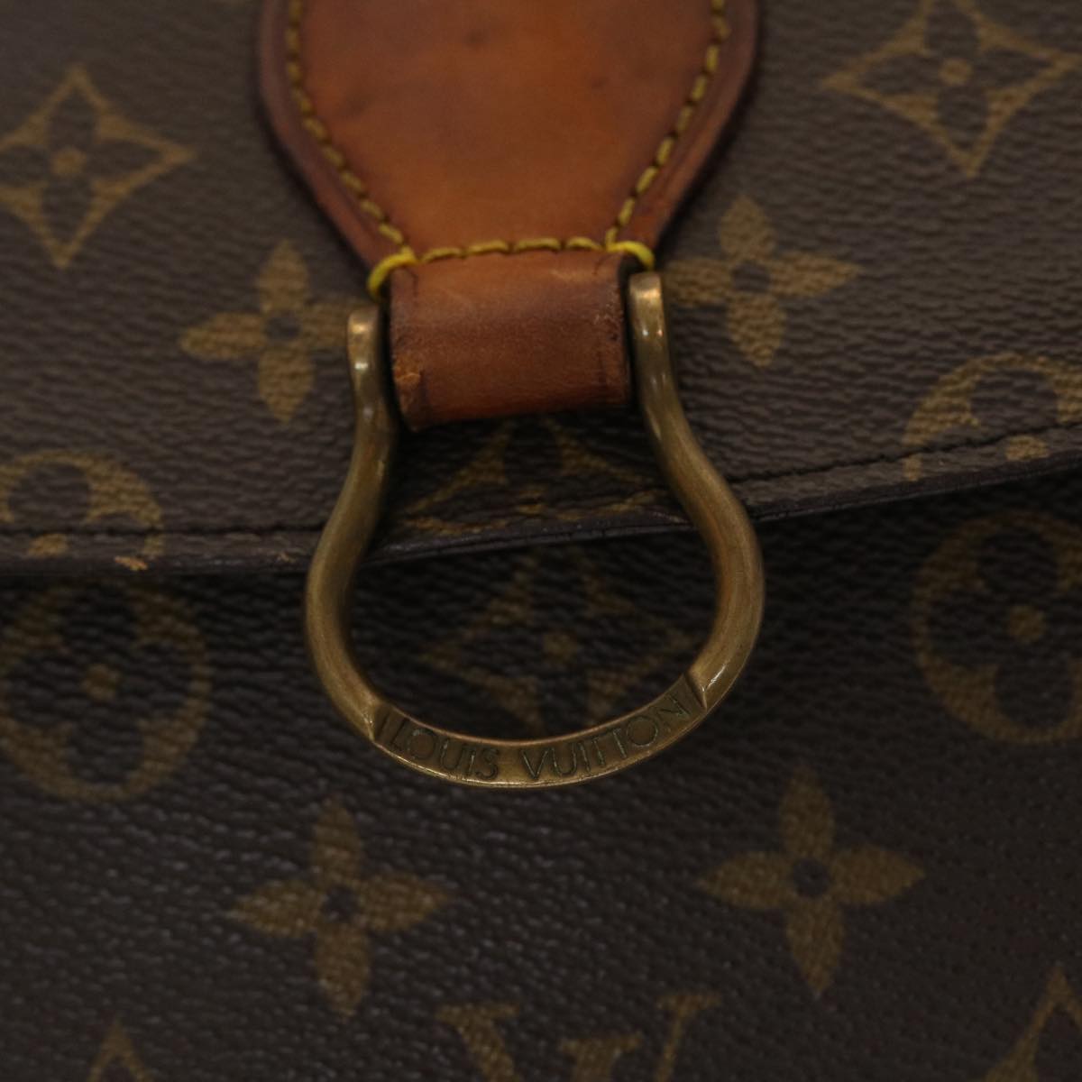 LOUIS VUITTON Monogram Saint Cloud GM Shoulder Bag M51242 LV Auth 48704