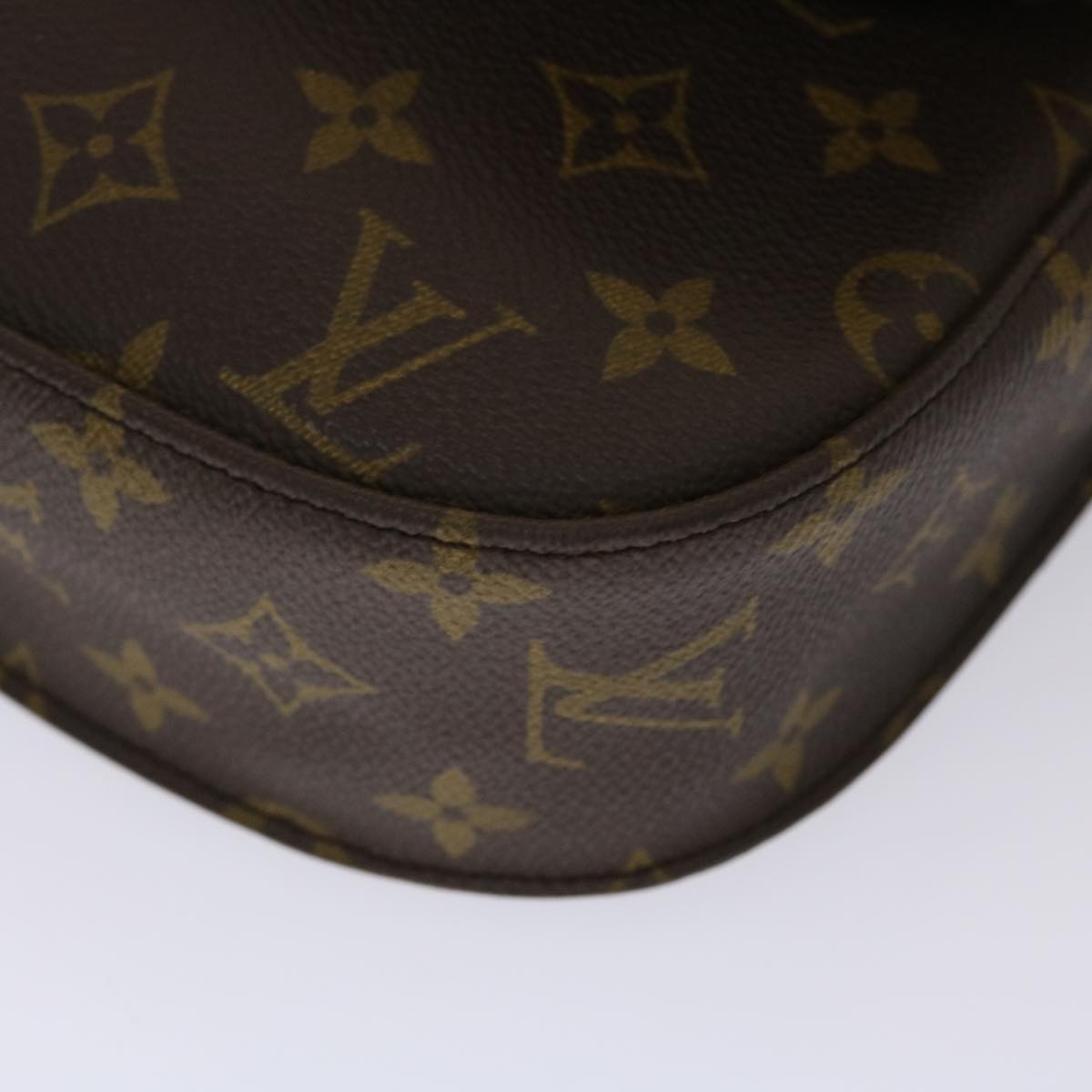 LOUIS VUITTON Monogram Saint Cloud GM Shoulder Bag M51242 LV Auth 48706