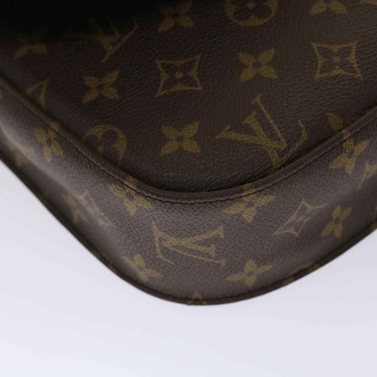 LOUIS VUITTON Monogram Saint Cloud GM Shoulder Bag M51242 LV Auth 48706