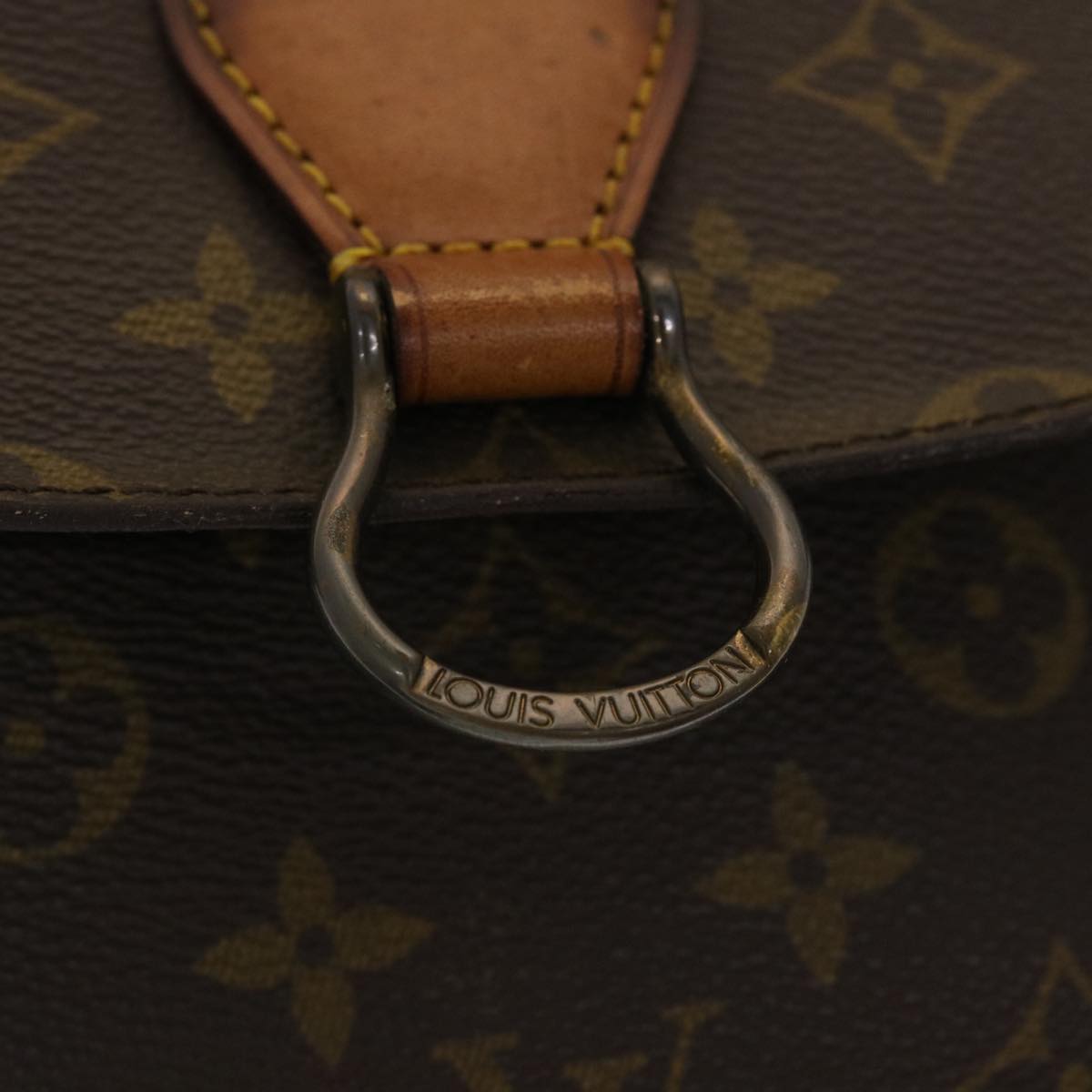 LOUIS VUITTON Monogram Saint Cloud GM Shoulder Bag M51242 LV Auth 48706