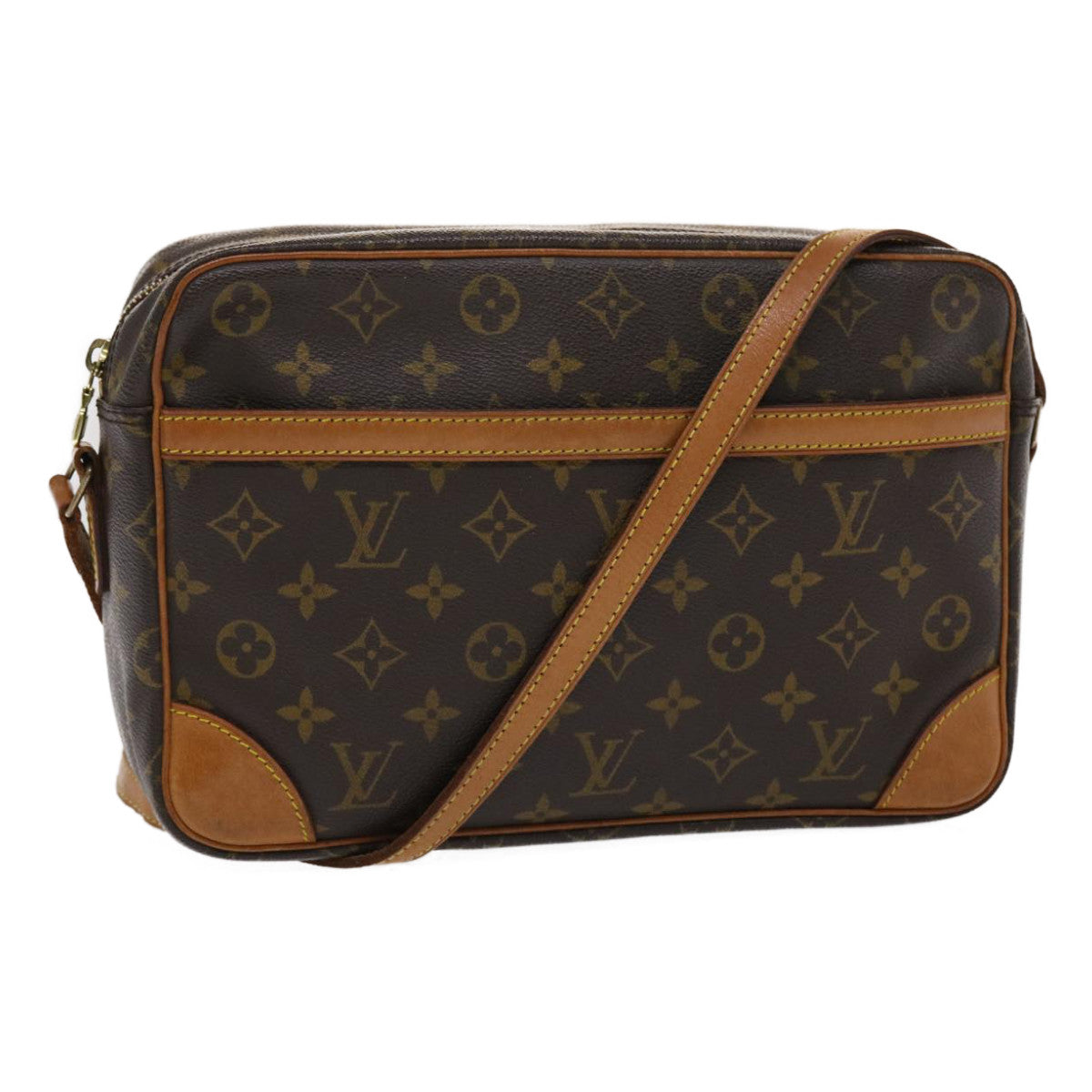 LOUIS VUITTON Monogram Trocadero 30 Shoulder Bag M51272 LV Auth 48713