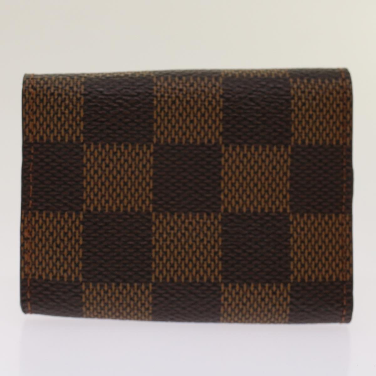 LOUIS VUITTON Damier Ebene Cuff Case Cuffs M64600 LV Auth 48769