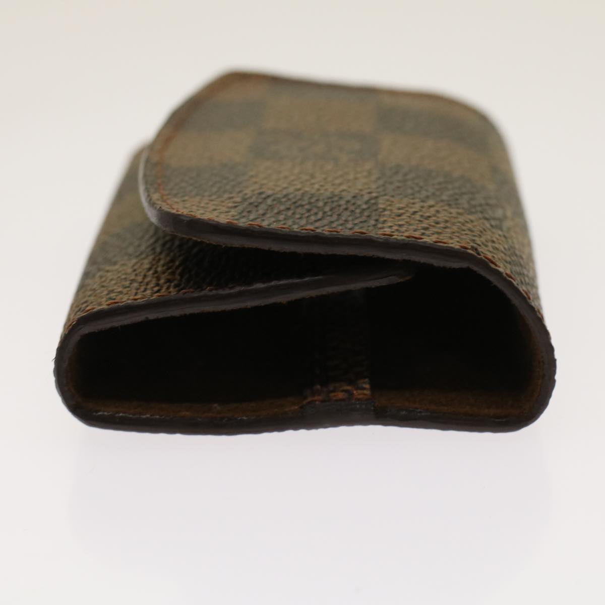 LOUIS VUITTON Damier Ebene Cuff Case Cuffs M64600 LV Auth 48769