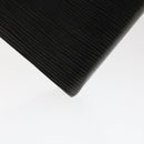 LOUIS VUITTON Epi Agenda GM Day Planner Cover Black R20062 LV Auth 48805-16