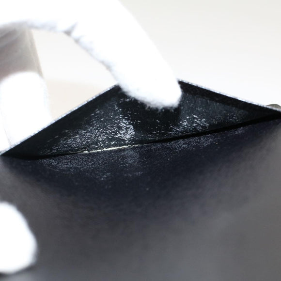 LOUIS VUITTON Epi Agenda GM Day Planner Cover Black R20062 LV Auth 48805