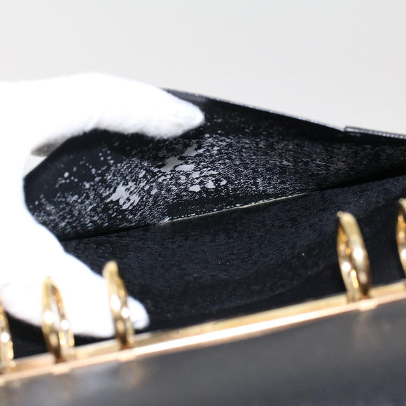 LOUIS VUITTON Epi Agenda GM Day Planner Cover Black R20062 LV Auth 48805