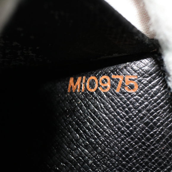 LOUIS VUITTON Epi Agenda GM Day Planner Cover Black R20062 LV Auth 48805