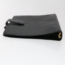 LOUIS VUITTON Epi Agenda GM Day Planner Cover Black R20062 LV Auth 48805-5