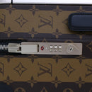 LOUIS VUITTON Monogram Stripe HUMAN MADE Horizon 55 Suitcase M20481 Auth 48828SM-112