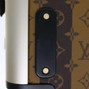 LOUIS VUITTON Monogram Stripe HUMAN MADE Horizon 55 Suitcase M20481 Auth 48828SM-114