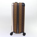 LOUIS VUITTON Monogram Stripe HUMAN MADE Horizon 55 Suitcase M20481 Auth 48828SM-5