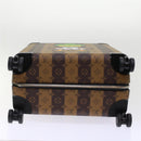 LOUIS VUITTON Monogram Stripe HUMAN MADE Horizon 55 Suitcase M20481 Auth 48828SM-22