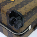 LOUIS VUITTON Monogram Stripe HUMAN MADE Horizon 55 Suitcase M20481 Auth 48828SM-9