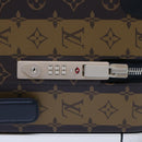 LOUIS VUITTON Monogram Stripe HUMAN MADE Horizon 55 Suitcase M20481 Auth 48828SM-10