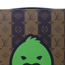 LOUIS VUITTON Monogram Stripe HUMAN MADE Horizon 55 Suitcase M20481 Auth 48828SM-52