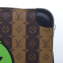LOUIS VUITTON Monogram Stripe HUMAN MADE Horizon 55 Suitcase M20481 Auth 48828SM-53