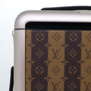 LOUIS VUITTON Monogram Stripe HUMAN MADE Horizon 55 Suitcase M20481 Auth 48828SM-60