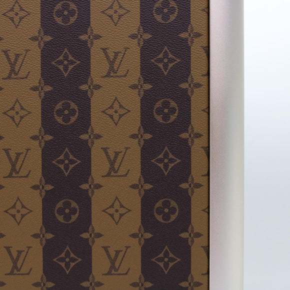 LOUIS VUITTON Monogram Stripe HUMAN MADE Horizon 55 Suitcase M20481 Auth 48828SM