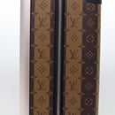 LOUIS VUITTON Monogram Stripe HUMAN MADE Horizon 55 Suitcase M20481 Auth 48828SM-75