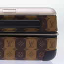 LOUIS VUITTON Monogram Stripe HUMAN MADE Horizon 55 Suitcase M20481 Auth 48828SM-78