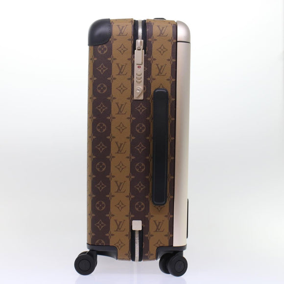 LOUIS VUITTON Monogram Stripe HUMAN MADE Horizon 55 Suitcase M20481 Auth 48828SM