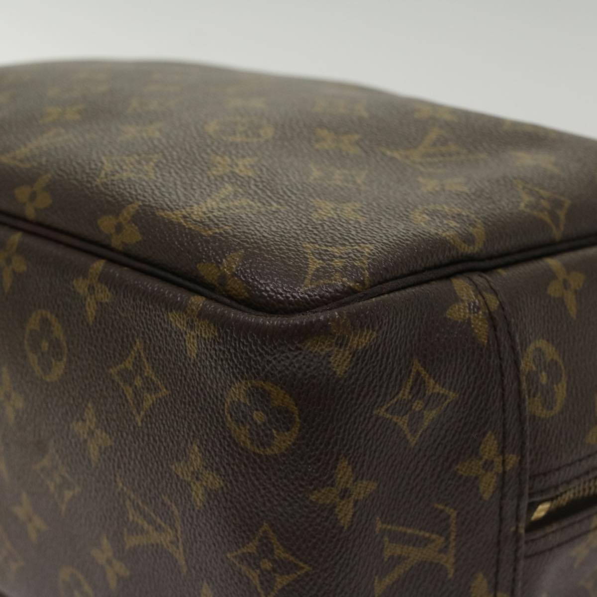 LOUIS VUITTON Monogram Deauville Hand Bag M47270 LV Auth 48913