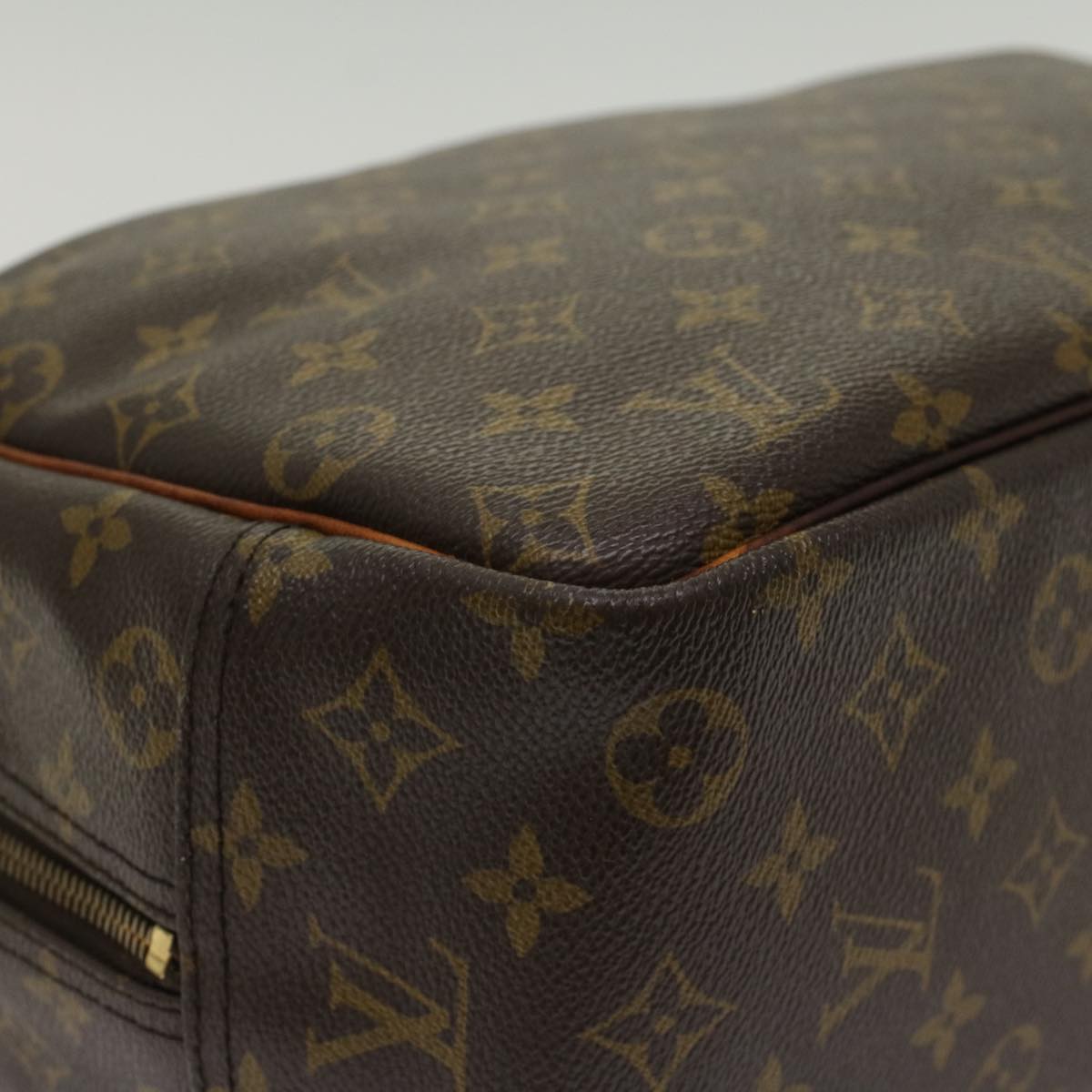 LOUIS VUITTON Monogram Deauville Hand Bag M47270 LV Auth 48913