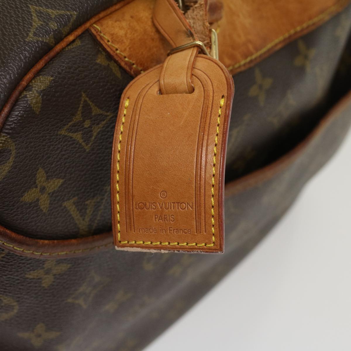 LOUIS VUITTON Monogram Deauville Hand Bag M47270 LV Auth 48913