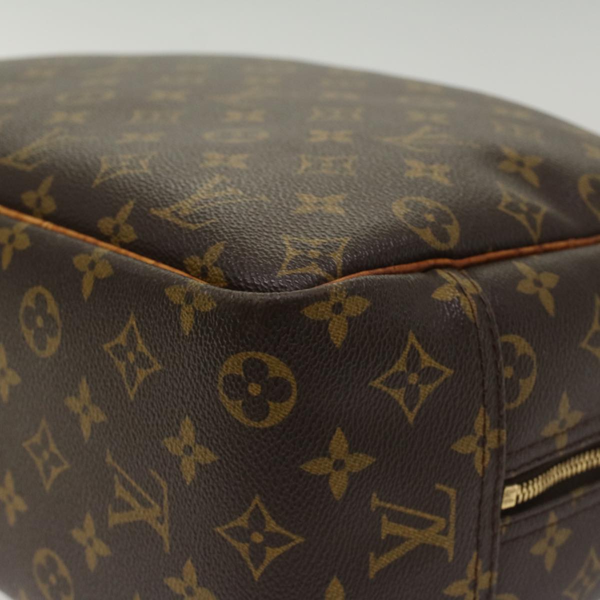 LOUIS VUITTON Monogram Deauville Hand Bag M47270 LV Auth 48928