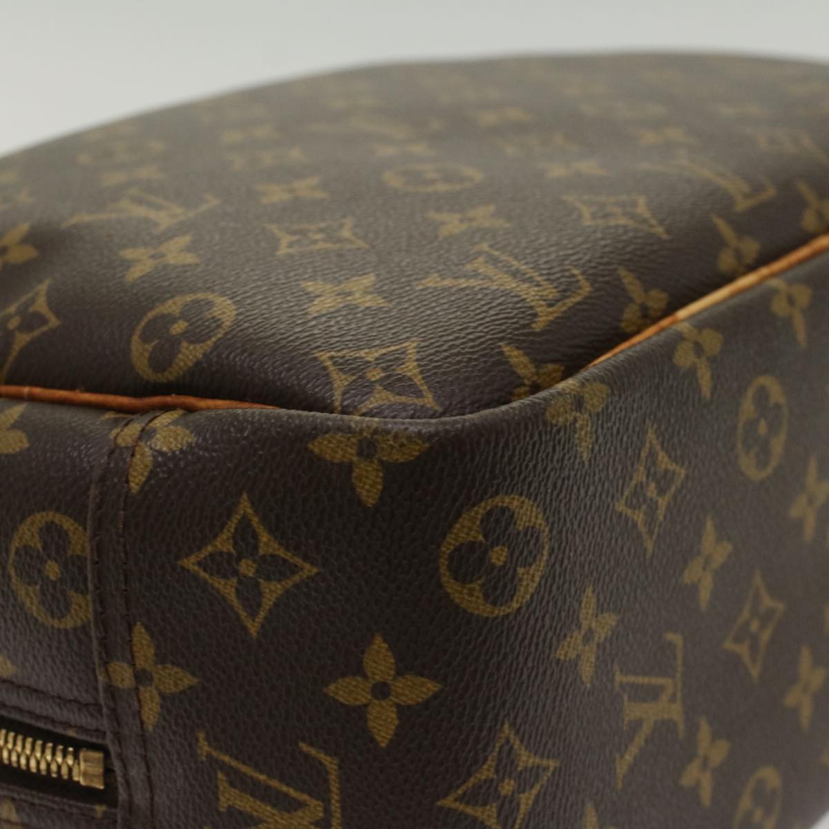 LOUIS VUITTON Monogram Deauville Hand Bag M47270 LV Auth 48928