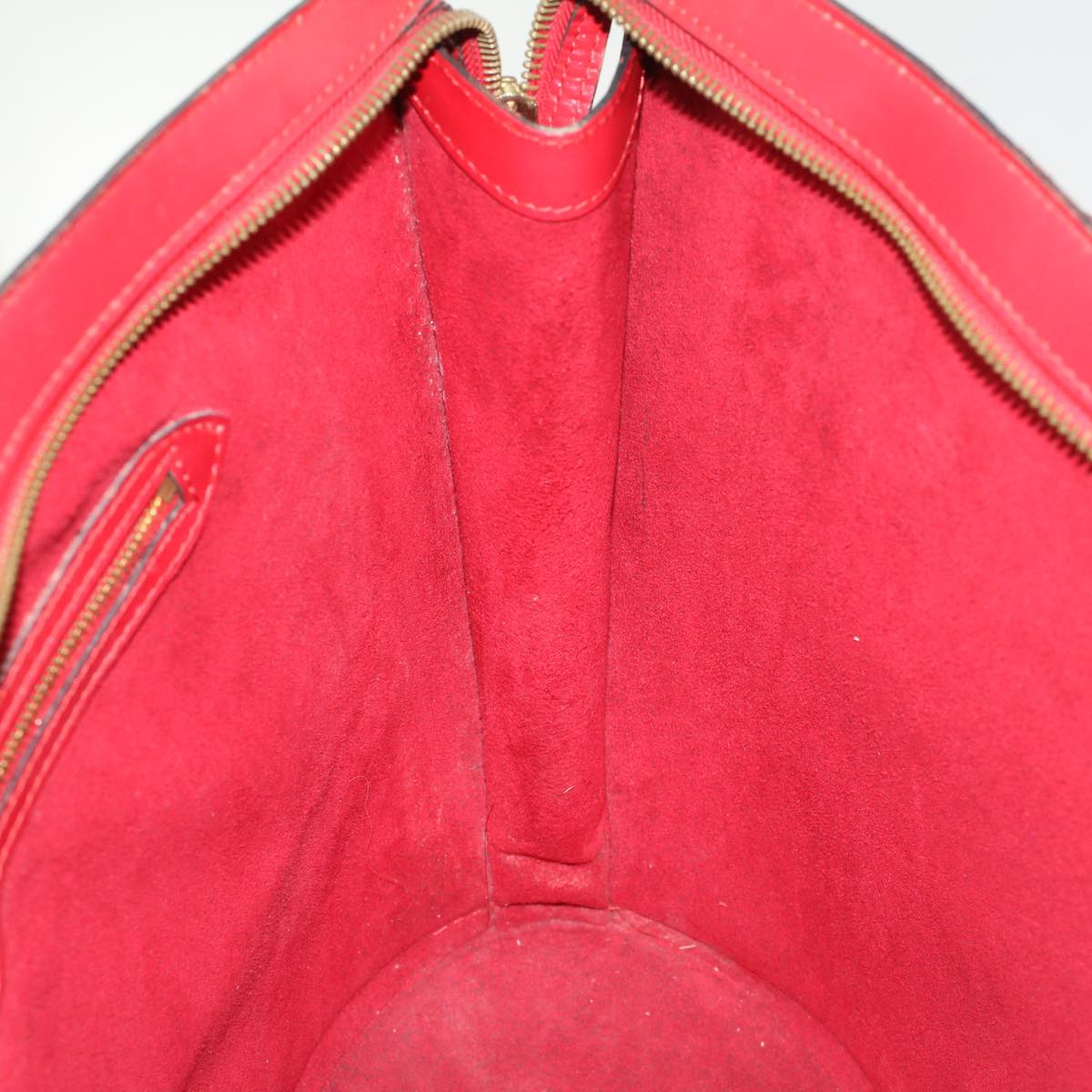 LOUIS VUITTON Epi Saint Jacques Shopping Shoulder Bag Red M52277 LV Auth 48964