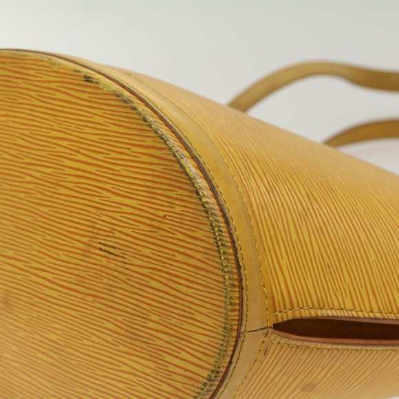 LOUIS VUITTON Epi Saint Jacques Shopping Shoulder Bag Yellow M52269 Auth 48967