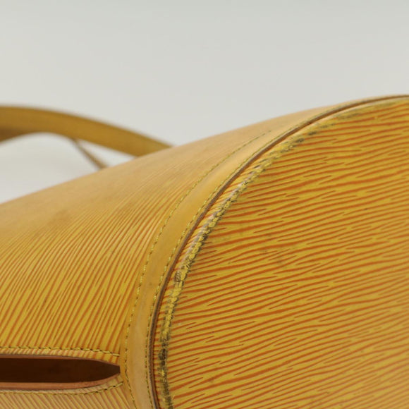 LOUIS VUITTON Epi Saint Jacques Shopping Shoulder Bag Yellow M52269 Auth 48967