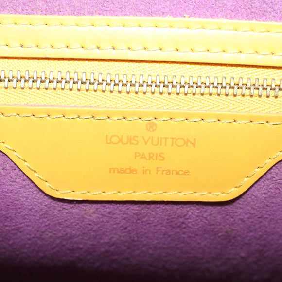 LOUIS VUITTON Epi Saint Jacques Shopping Shoulder Bag Yellow M52269 Auth 48967