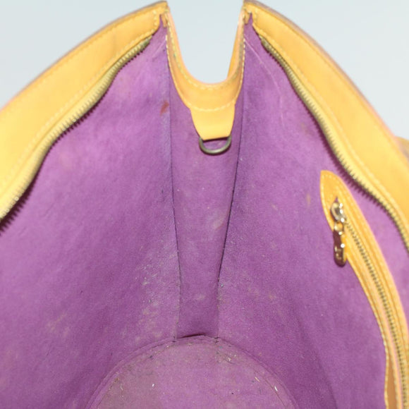 LOUIS VUITTON Epi Saint Jacques Shopping Shoulder Bag Yellow M52269 Auth 48967