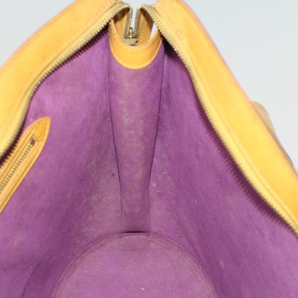 LOUIS VUITTON Epi Saint Jacques Shopping Shoulder Bag Yellow M52269 Auth 48967