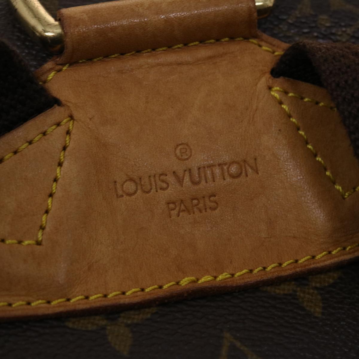 LOUIS VUITTON Monogram Montsouris GM Backpack M51135 LV Auth 49011