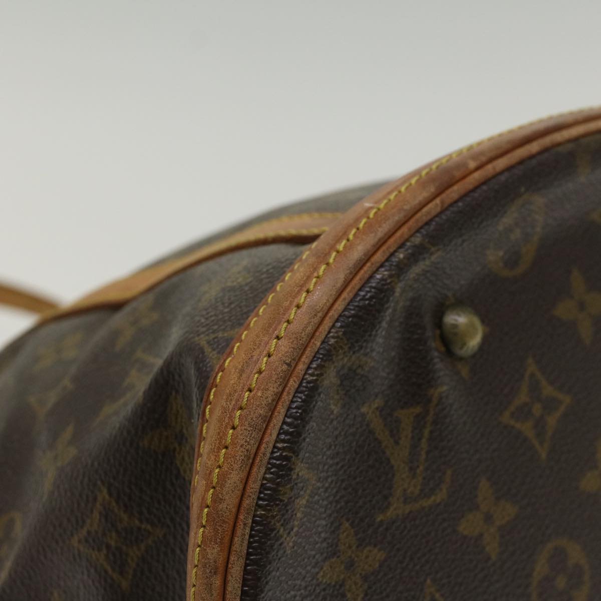 LOUIS VUITTON Monogram Bucket GM Shoulder Bag Vintage M42236 LV Auth 49235