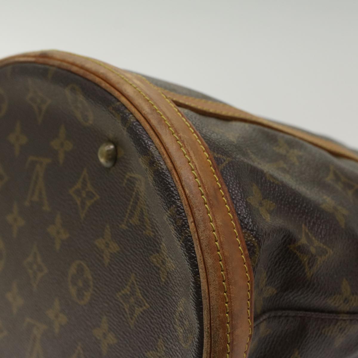 LOUIS VUITTON Monogram Bucket GM Shoulder Bag Vintage M42236 LV Auth 49235