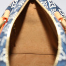 LOUIS VUITTON Jaguar Speedy Bandouliere 25 Bag 2way Blue M57400 LV Auth 49248S-22